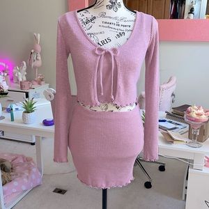 Rose Color 3 Piece Set Designed by “LIZ & SARAH”